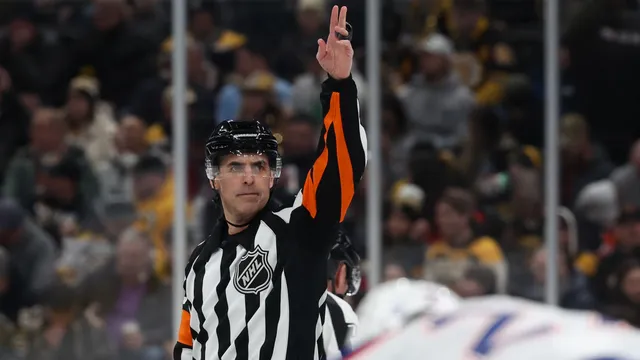 Top NHL referee Chris Rooney injured in playoff match