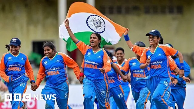 India captures historic victory in inaugural women’s blind T20 World Cup