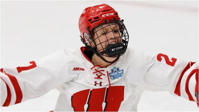 Wisconsin wins national title as Kirsten Simms shines in overtime