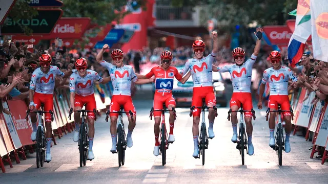 Enric Mas claims victory in Spanish Vuelta after Pogacar's crash