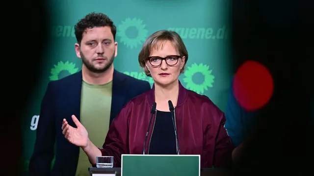 Franziska Brantner and Felix Banaszak announce candidacy for re-election as Green Party leaders in Germany