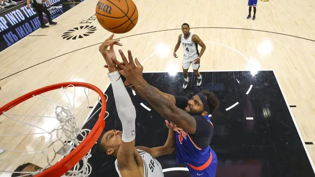 NBA rescinds Mitchell Robinson's technical foul after Game 2 incident