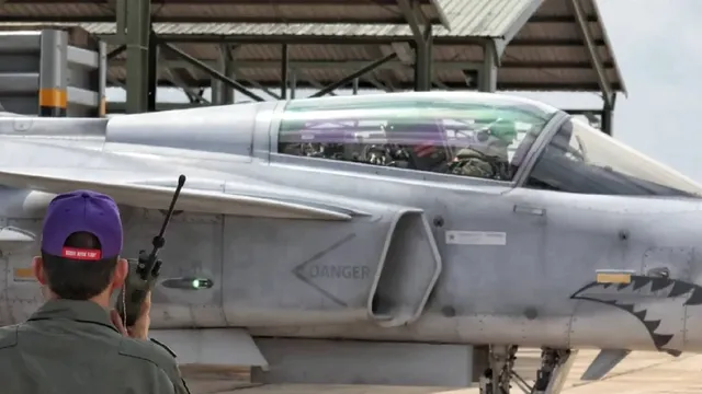 Thai Queen Suthida becomes first female pilot to fly Gripen fighter jet solo