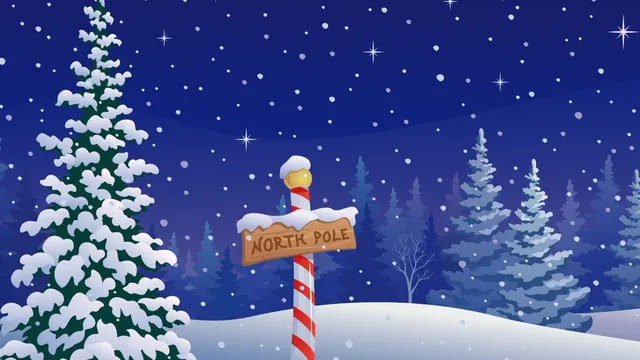 Understanding the difference between true north and magnetic north impacts Santa's navigation