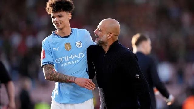 Nico O'Reilly propels Manchester City to semi-finals with stunning performance