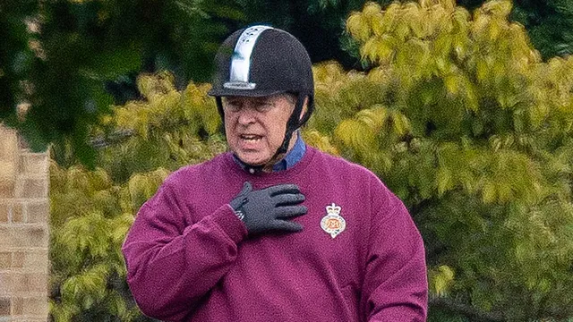Prince Andrew rides at Windsor amid ongoing Royal Lodge feud