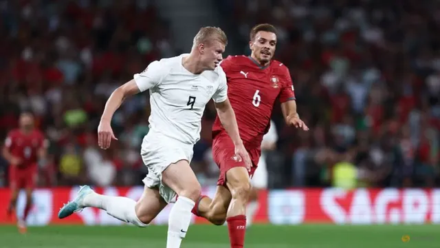 Norway striker Erling Haaland asks to be substituted in Nations League loss to Portugal due to fatigue