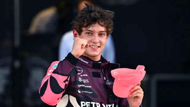 Kimi Antonelli claims pole position, breaks Formula 1 record