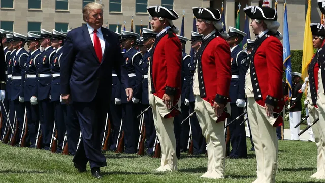 Trump plans military parade for his 79th birthday and Army anniversary