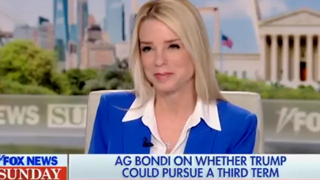 Pam Bondi claims Trump is probably finished after current term