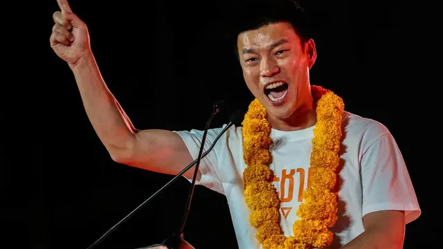 Natthaphong Ruengpanyawut dominates polls in Thailand's upcoming elections