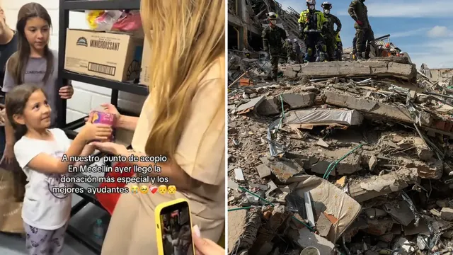 6-year-old girl donates piggy bank to Colombian earthquake victims
