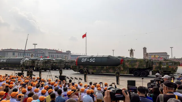 China flexes missile power to deter adversaries amid U.S. concerns