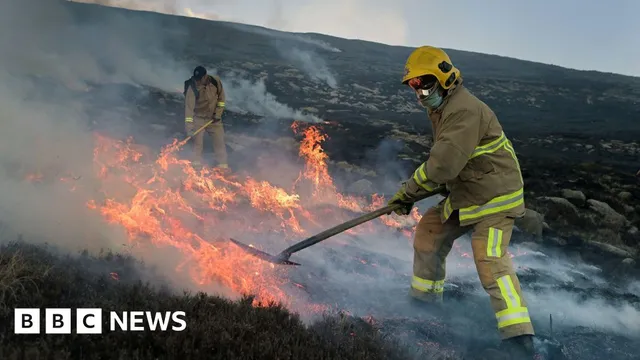 Amber wildfire warning issued as risks escalate in Northern Ireland