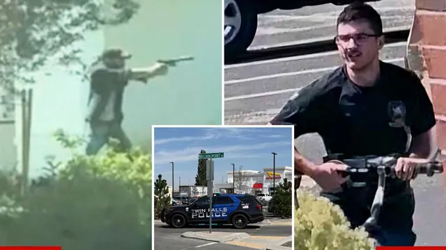 Hero civilian Jordan Salinas engages Idaho In-N-Out gunman Chad Williams