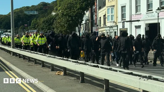 Masked men block access to Port of Dover, causing major traffic delays