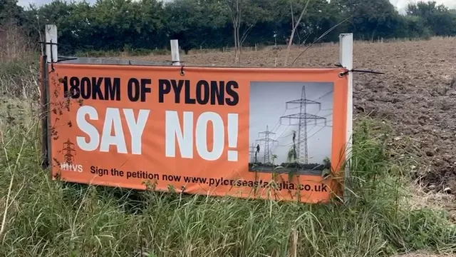 Norfolk, Suffolk, Essex face green energy pylon debate