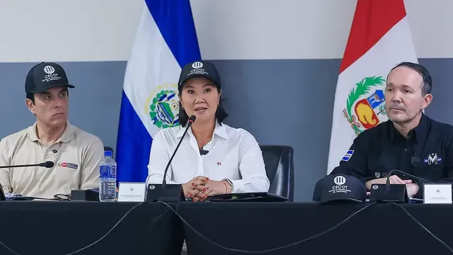 Peruvian President Keiko Fujimori visits El Salvador's CECOT mega-prison