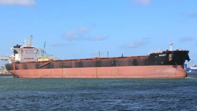 Two crew dead after Singapore-registered vessel catches fire