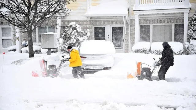 Weather service warns of perilous blizzard conditions in northeastern US