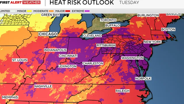 Workers face extreme heat challenges during Pittsburgh's heat wave
