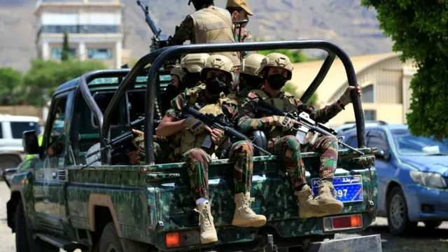 Houthi rebels launch drone and missile attack on Saudi military base