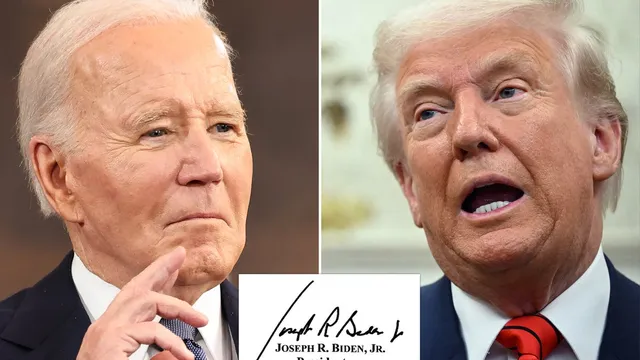 Trump vows to void Biden's autopen actions including pardons