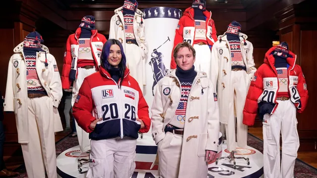 Ralph Lauren unveils stylish Team USA uniforms for Winter Olympics