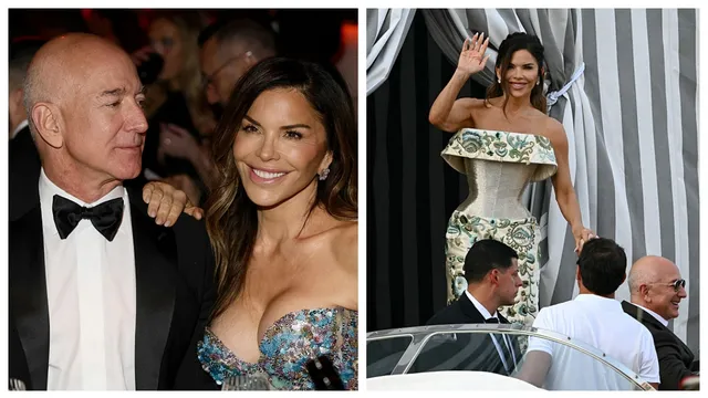 Jeff Bezos's wedding weekend ruined by torrential rain