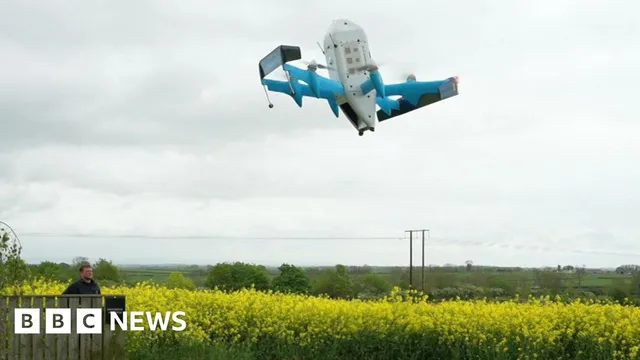 Amazon launches first drone delivery service in the UK
