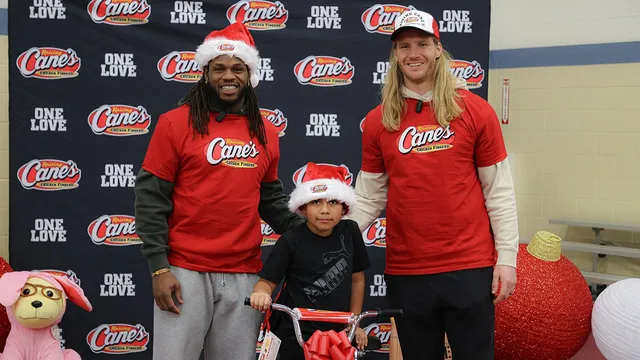 NFL stars donate 4,000 bikes to children across America
