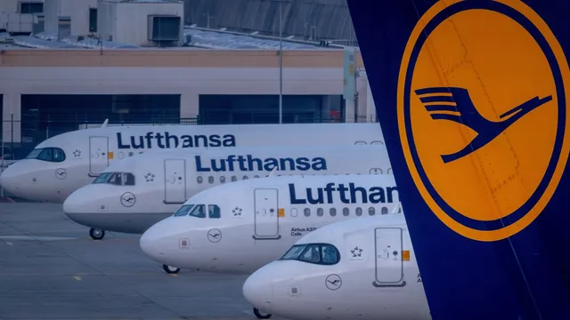 Lufthansa faces massive flight cancellations due to union strikes