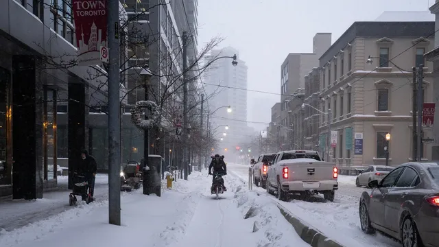 Toronto faces severe disruptions after heavy snowfall