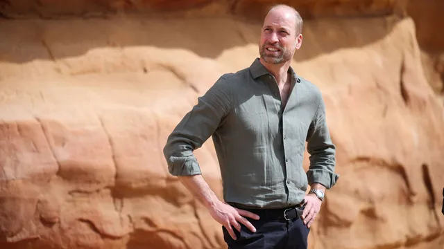 Prince William learns about endangered species recovery in Saudi Arabia
