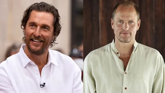Matthew McConaughey says he and Woody Harrelson have drawn blood in real-life fights