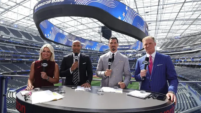 Rebecca Lowe leads Fox's World Cup coverage with star-studded panel
