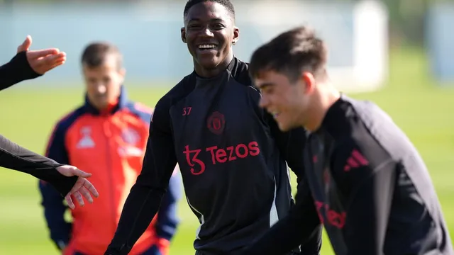 Kobbie Mainoo returns to training after two-month injury layoff
