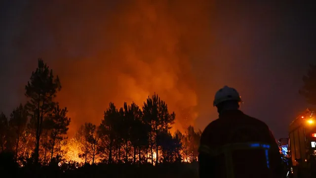 Wildfires rage across multiple countries in North America and Europe