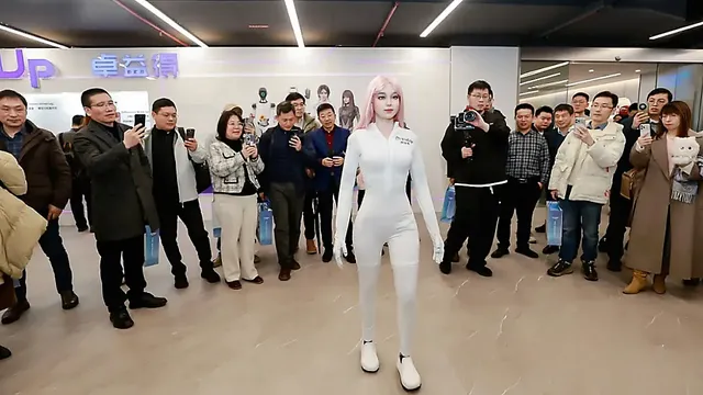Humanoid robot Moya sparks discomfort with warm skin and camera eyes