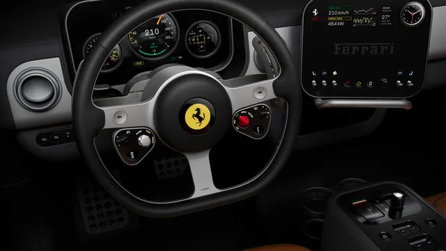 Ferrari teams up with Jony Ive to create groundbreaking electric car interior