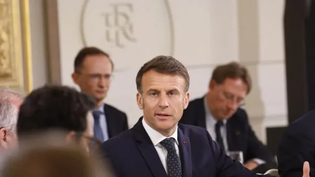 Macron urges Europe to stop investing in the US amid trade war