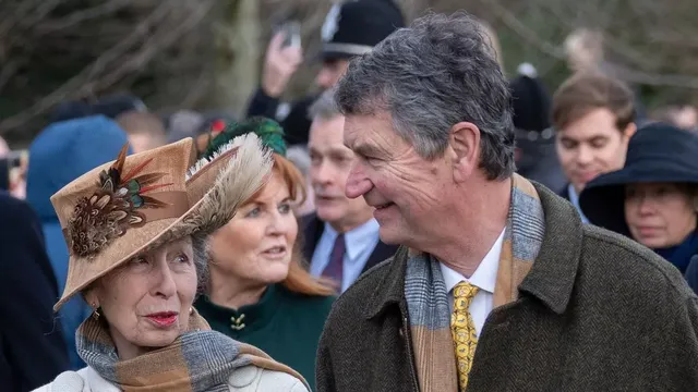 Princess Anne celebrates 32 years of marriage while husband remains title-less