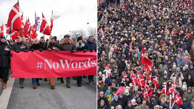 Danish veterans protest against Trump’s remarks and Greenland threats