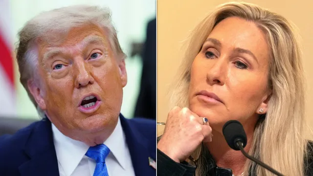 Marjorie Taylor Greene accuses Trump of covering up Epstein files