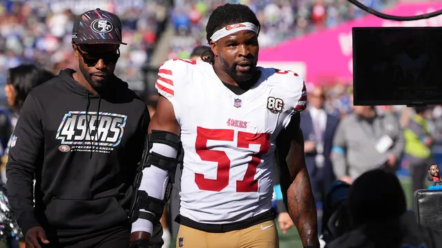 NFL suspends San Francisco 49ers linebacker Dre Greenlaw for one game for head-butting Seattle Seahawks player