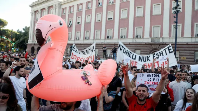 Protests erupt over Kushner and Trump's luxury resort in Albania