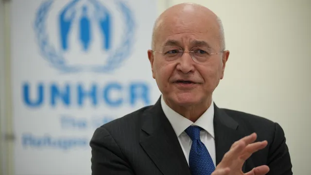 Barham Salih warns of funding crisis for refugees