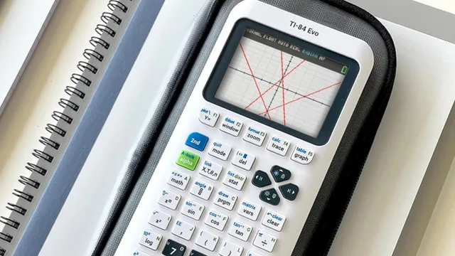 Texas Instruments TI-84 Evo graphing calculator discounted for back-to-school season
