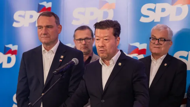 Czech SPD leader Tomio Okamura says Senate election results confirm party's eight percent national support