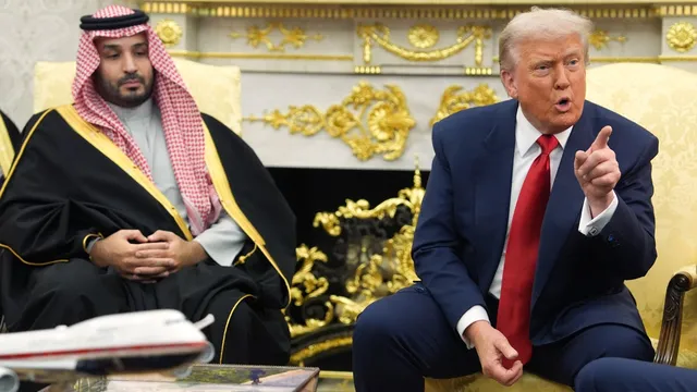 Trump defends Saudi crown prince over Khashoggi murder questions